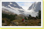 Lötschenlücke mit Anenhütte Lötschenlücke mit Anenhütte